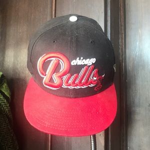 Official Chicago Bulls Flat Brim Hat